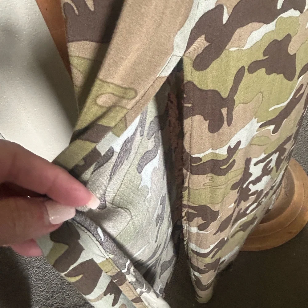 Andree by Unit Camouflage Dress with Floral Embroidery - Picture 5 of 6